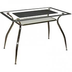 Стеклянный стол для столовой М141-062